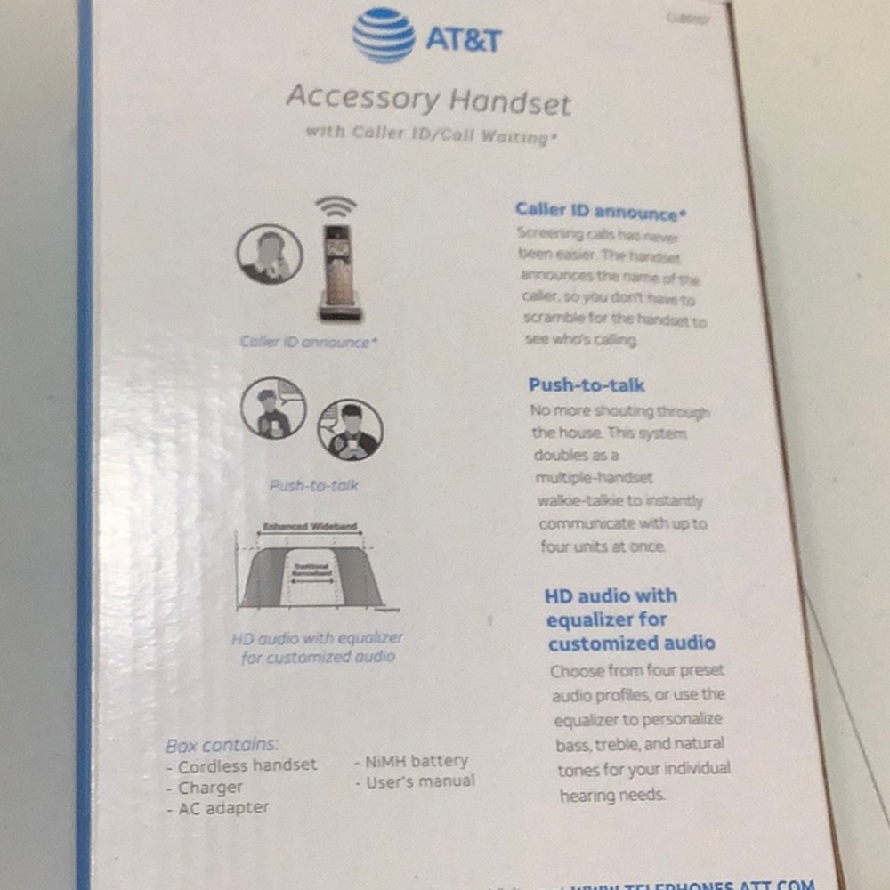 AT&T Accessory Handset - Picture 3 of 3